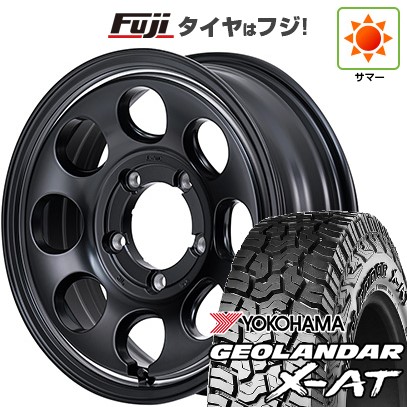 【新品】ジムニー 夏タイヤ ホイール4本セット 195R16C 104/102Q ヨコハマ ジオランダー X-AT G016 OWL MID WHEELS ガルシア パーム8 5.5J 16インチ(送料無料)