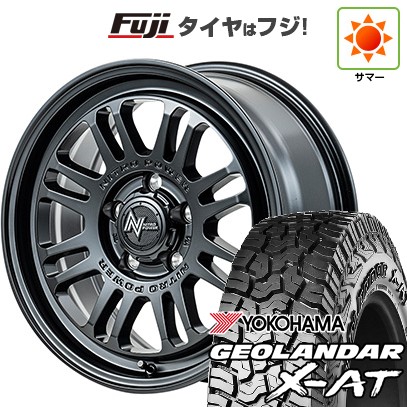 【新品】デリカD5 夏タイヤ ホイール4本セット 245/70R16 ヨコハマ ジオランダー X-AT G016 RBL MID WHEELS NITRO POWER M16 アサルト 7J 16インチ(送料無料)|フジ スペシャルセレクション