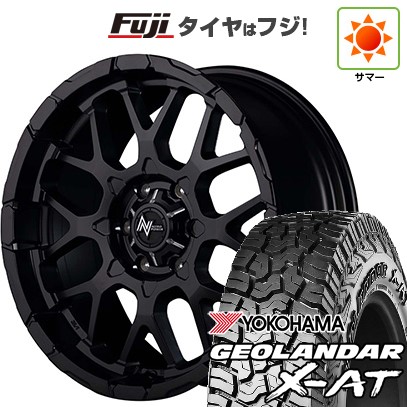 【新品】ハイエース200系 夏タイヤ ホイール4本セット 215/65R16 109/107Q ヨコハマ ジオランダー X-AT G016 OWL MID WHEELS NITRO POWER M28 バレット 6.5J 16インチ(送料無料)｜フジ スペシャルセレクション