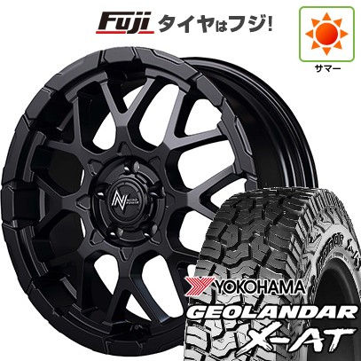 【新品】デリカD5 夏タイヤ ホイール4本セット 235/70R16 ヨコハマ ジオランダー X-AT G016 RBL MID WHEELS NITRO POWER M28 バレットS 7J 16インチ(送料無料)
