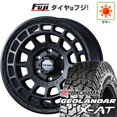 【新品】ハイエース200系 夏タイヤ ホイール4本セット 215/65R16 109/107Q ヨコハマ ジオランダー X-AT G016 OWL WEDS ウェッズアドベンチャー マッドヴァンス X タイプF 6.5J 16インチ(送料無料)