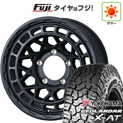 【新品】ジムニーシエラ/ジムニーノマド 夏タイヤ ホイール4本セット 215/70R16 ヨコハマ ジオランダー X-AT G016 RBL WEDS ウェッズアドベンチャー マッドヴァンス X タイプM 6J 16インチ(送料無料)