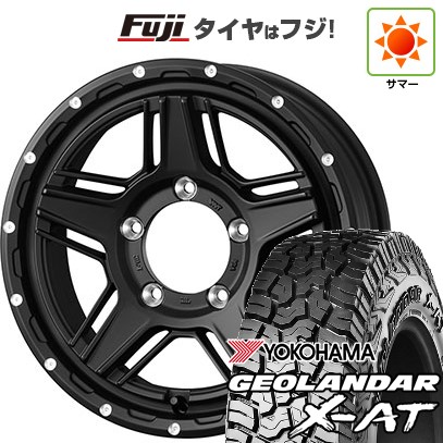 【新品】ジムニー 夏タイヤ ホイール4本セット 185/85R16 ヨコハマ ジオランダー X-AT G016 WL WEDS ウェッズアドベンチャー マッドヴァンス 07 5.5J 16インチ(送料無料)｜フジ スペシャルセレクション