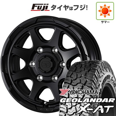 【新品】ハイエース200系 夏タイヤ ホイール4本セット 215/65R16 109/107Q ヨコハマ ジオランダー X-AT G016 OWL WEDS ウェッズアドベンチャー スタットベルク 6.5J 16インチ(送料無料)｜フジ スペシャルセレクション