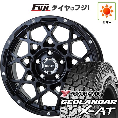 【新品国産車用5穴114.3】 夏タイヤ ホイール4本セット 225/65R17 ヨコハマ ジオランダー X-AT G016 OWL トライスター BRUT BR-55 7.5J 17インチ(送料無料)