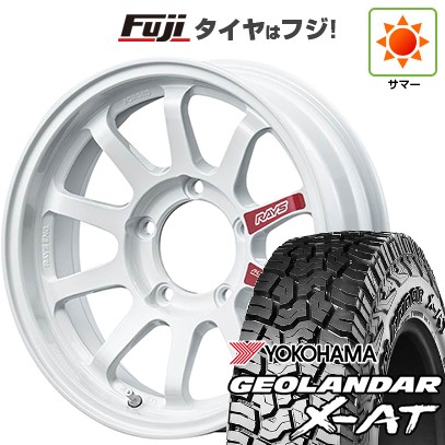 【新品】ジムニー 夏タイヤ ホイール4本セット 195R16C 104/102Q ヨコハマ ジオランダー X-AT G016 OWL RAYS レイズ A LAP-J PRO 5.5J 16インチ(送料無料)|フジ スペシャルセレクション