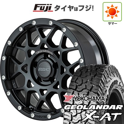 【新品】RAV4(アドベンチャー) 夏タイヤ ホイール4本セット 245/65R17 ヨコハマ ジオランダー X-AT G016 OWL RAYS レイズ デイトナ M8 7J 17インチ(送料無料)|フジ スペシャルセレクション