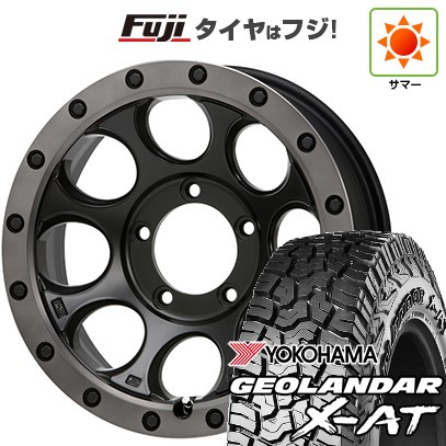 【新品】ジムニー 夏タイヤ ホイール4本セット 185/85R16 ヨコハマ ジオランダー X-AT G016 WL MLJ エクストリームJ XJ03 5.5J 16インチ(送料無料)|フジ スペシャルセレクション