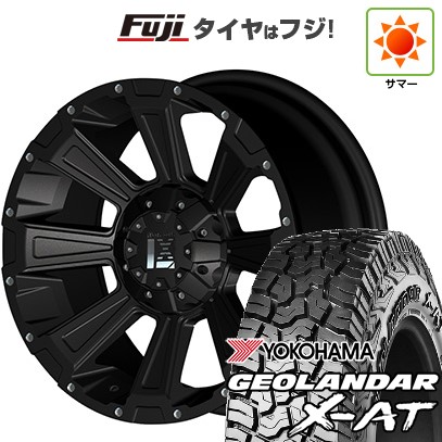 【新品】デリカD5 夏タイヤ ホイール4本セット 245/70R16 ヨコハマ ジオランダー X-AT G016 RBL オフビート レクセル デスロック 7J 16インチ(送料無料)｜フジ スペシャルセレクション