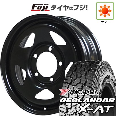 【新品】ジムニー 夏タイヤ ホイール4本セット 185/85R16 ヨコハマ ジオランダー X-AT G016 WL コーリン オールドカントリー 2 5.5J 16インチ(送料無料) 75,240円