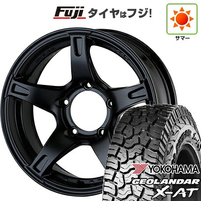 【新品】ジムニーシエラ/ジムニーノマド 夏タイヤ ホイール4本セット 215/70R16 ヨコハマ ジオランダー X-AT G016 RBL ドゥオール CST ZERO-1 ハイパーVJ 6J 16インチ(送料無料)