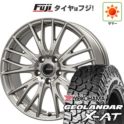 【新品国産車用5穴114.3】 夏タイヤ ホイール4本セット 225/65R17 ヨコハマ ジオランダー X-AT G016 OWL コーセイ クレイシズ SE48 7J 17インチ(送料無料)