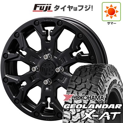 【新品 軽自動車】ハスラー デリカミニ(4WD) 夏タイヤ ホイール4本セット 165/60R15 ヨコハマ ジオランダー X-AT G016 RBL クリムソン マーテルギア(MG) ゴーレム Jr 4.5J 15インチ(送料無料)|フジ スペシャルセレクション