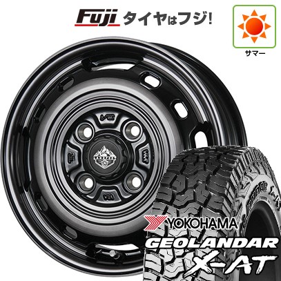 【新品 軽自動車】ハスラー 夏タイヤ ホイール4本セット 165/65R14 ヨコハマ ジオランダー X-AT G016 RBL トピー ランドフット XFG 数量限定 4.5J 14インチ(送料無料)