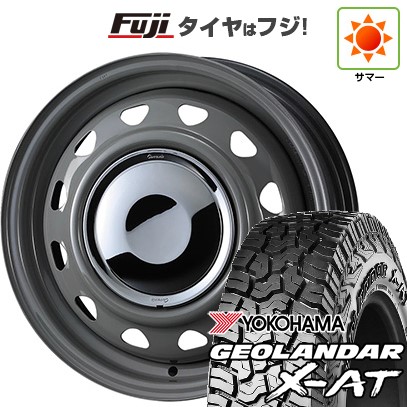 【新品 軽自動車】ハスラー 夏タイヤ ホイール4本セット 165/65R14 ヨコハマ ジオランダー X-AT G016 RBL WEDS ウェッズ スチールホイル ネオキャロ 4.5J 14インチ(送料無料)|フジ スペシャルセレクション