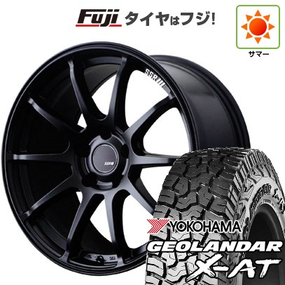 【新品国産車用5穴114.3】 夏タイヤ ホイール4本セット 225/65R17 ヨコハマ ジオランダー X-AT G016 OWL SSR GT GTV02 7J 17インチ(送料無料)