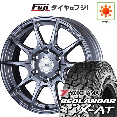 【新品】ハイエース200系 夏タイヤ ホイール4本セット 215/65R16 109/107Q ヨコハマ ジオランダー X-AT G016 OWL SSR ディバイド X01H 6.5J 16インチ(送料無料) 103,600円