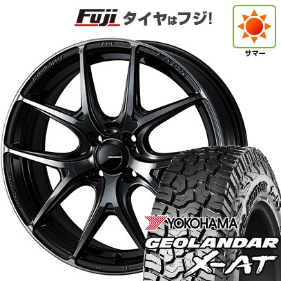 【新品 軽自動車】ハスラー デリカミニ(4WD) 夏タイヤ ホイール4本セット 165/60R15 ヨコハマ ジオランダー X-AT G016 RBL WEDS ウェッズスポーツ SA-01R 5J 15インチ(送料無料)|フジ スペシャルセレクション