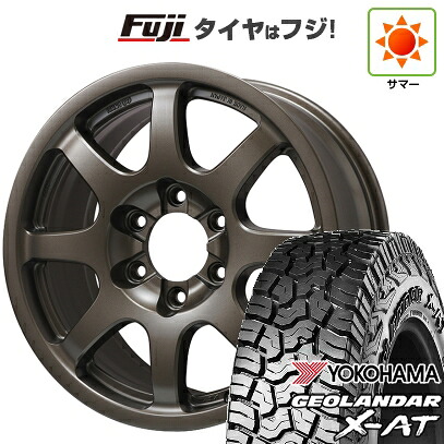【新品】ランクル300 夏タイヤ ホイール4本セット 275/65R18 123/120 Q ヨコハマ ジオランダー X-AT G016 RBL ENKEI エンケイ ALLROAD PDT1 フジオリジナルカラー 8.5J 18インチ(送料無料)|フジ スペシャルセレクション