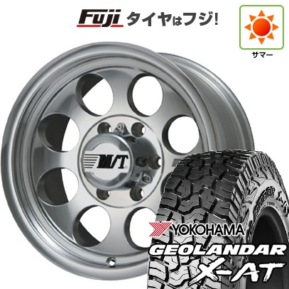 【新品国産車用6穴139.7】 夏タイヤ ホイール4本セット 265/70R16 116 T XL ヨコハマ ジオランダー X-AT G016 RBL ミッキートンプソン クラシック3 8J 16インチ(送料無料)