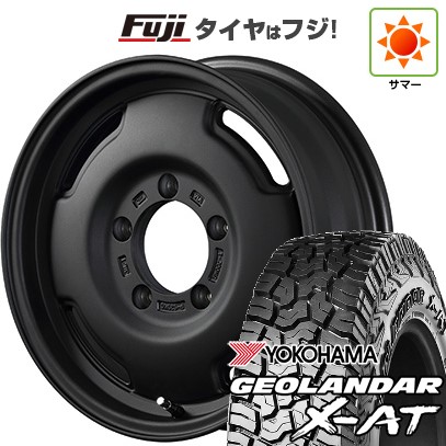 【新品】ジムニー 夏タイヤ ホイール4本セット 185/85R16 ヨコハマ ジオランダー X-AT G016 WL アピオ ワイルドボア SR 5.5J 16インチ(送料無料) 101,850円