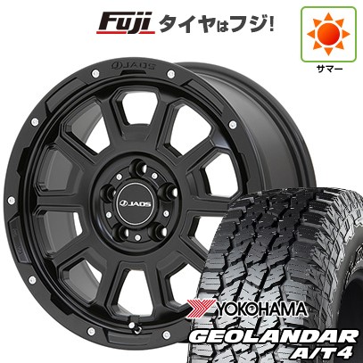 【新品国産車用5穴114.3】 夏タイヤ ホイール4本セット 235/60R18 ヨコハマ ジオランダー A/T4 G018 RBL ジャオス アダマスBL5 7.5J 18インチ(送料無料)