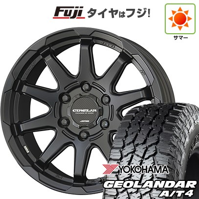 【新品国産車用6穴139.7】 夏タイヤ ホイール4本セット 35X12.5R17 ヨコハマ ジオランダー A/T4 G018 RBL 共豊 サーキュラー C10X 8J 17インチ(送料無料)