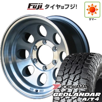 【新品国産車用6穴139.7】 夏タイヤ ホイール4本セット 315/75R16 ヨコハマ ジオランダー A/T4 G018 OWL/RBL WEDS ウェッズ ジムライン タイプ2 8J 16インチ(送料無料)