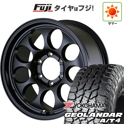 【新品】プラド/ハイラックス 夏タイヤ ホイール4本セット 265/70R17 121/118 S ヨコハマ ジオランダー A/T4 G018 OWL/RBL ドゥオール アルジェノン フェニーチェ クロスXC9 8.5J 17インチ(送料無料)