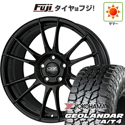 【新品国産車用5穴114.3】 夏タイヤ ホイール4本セット 235/60R18 ヨコハマ ジオランダー A/T4 G018 RBL OZ ウルトラレッジェーラ 8J 18インチ(送料無料)
