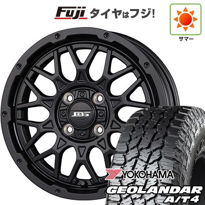 【新品】デリカD5 夏タイヤ ホイール4本セット 245/70R16 ヨコハマ ジオランダー A/T4 G018 RBL コーセイ ボトムガルシア シャドウバーツ 7J 16インチ(送料無料)