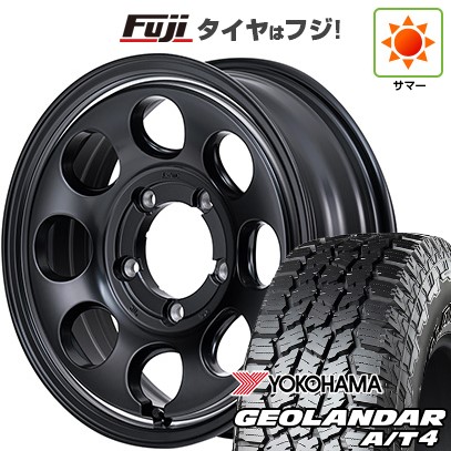 【新品】ジムニー 夏タイヤ ホイール4本セット 215/85R16 ヨコハマ ジオランダー A/T4 G018 RBL MID WHEELS ガルシア パーム8 5.5J 16インチ(送料無料)