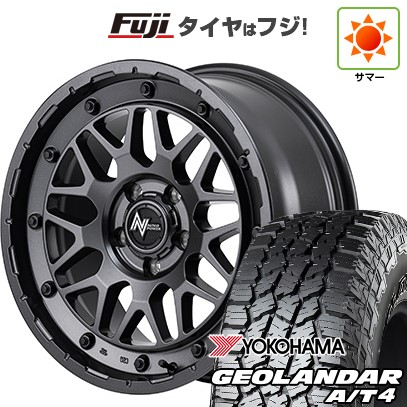 【新品国産車用5穴114.3】 夏タイヤ ホイール4本セット 225/65R17 107/103 S ヨコハマ ジオランダー A/T4 G018 RBL MID WHEELS NITRO POWER M29 スティンガー 7J 17インチ(送料無料)