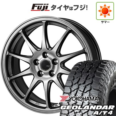 【新品国産車用5穴114.3】 夏タイヤ ホイール4本セット 235/60R18 ヨコハマ ジオランダー A/T4 G018 RBL モンツァ ZACK JP-202 8J 18インチ(送料無料)