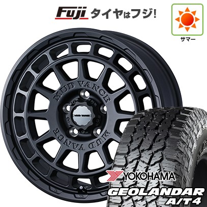 【新品国産車用5穴114.3】 夏タイヤ ホイール4本セット 225/65R17 107/103 S ヨコハマ ジオランダー A/T4 G018 RBL WEDS ウェッズアドベンチャー マッドヴァンス X タイプF 7J 17インチ(送料無料)