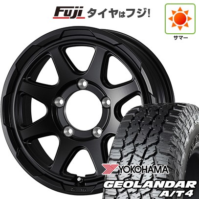 【新品】ジムニーシエラ/ジムニーノマド 夏タイヤ ホイール4本セット 215/75R15 ヨコハマ ジオランダー A/T4 G018 RBL WEDS ウェッズアドベンチャー スタットベルク 6J 15インチ(送料無料)