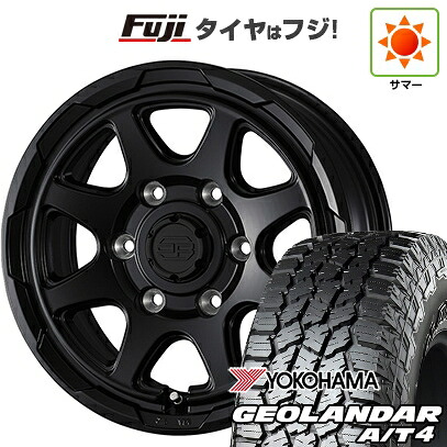 【新品】ハイエース200系 夏タイヤ ホイール4本セット 215/65R16 109/107S ヨコハマ ジオランダー A/T4 G018 WL/RBL WEDS ウェッズアドベンチャー スタットベルク 6.5J 16インチ(送料無料)