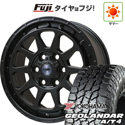 【新品】ランクル300 夏タイヤ ホイール4本セット 265/65R18 ヨコハマ ジオランダー A/T4 G018 OWL/RBL レアマイスター LMG DIEZ マットブラック トヨタ・レクサス車専用 8J 18インチ(送料無料) 109,945円