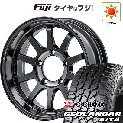 【新品】ジムニー 夏タイヤ ホイール4本セット 215/85R16 ヨコハマ ジオランダー A/T4 G018 RBL RAYS レイズ A LAP-J 2324 LIMITED EDITION 5.5J 16インチ(送料無料)｜フジ スペシャルセレクション