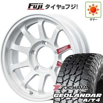 【新品】ジムニー 夏タイヤ ホイール4本セット 215/85R16 ヨコハマ ジオランダー A/T4 G018 RBL RAYS レイズ A LAP-J PRO 5.5J 16インチ(送料無料)