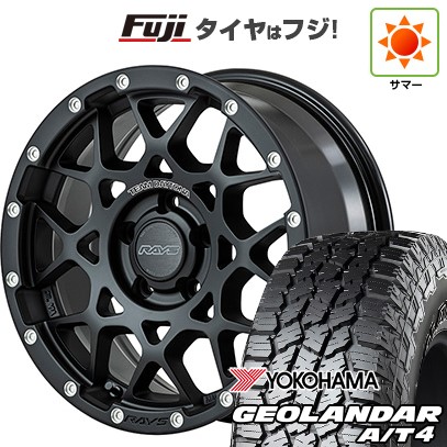 【新品国産車用5穴114.3】 夏タイヤ ホイール4本セット 225/65R17 107/103 S ヨコハマ ジオランダー A/T4 G018 RBL RAYS レイズ デイトナ M8 7J 17インチ(送料無料)
