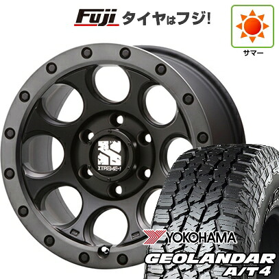 【新品国産車用5穴114.3】 夏タイヤ ホイール4本セット 235/60R18 ヨコハマ ジオランダー A/T4 G018 RBL MLJ エクストリームJ XJ03 8J 18インチ(送料無料)｜フジ スペシャルセレクション