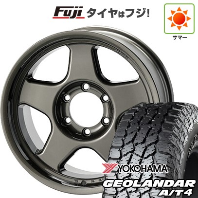 【新品】ランクル300 夏タイヤ ホイール4本セット 285/65R18 ヨコハマ ジオランダー A/T4 G018 RBL フォーバイフォーエンジニア ブラッドレー V 8.5J 18インチ(送料無料)