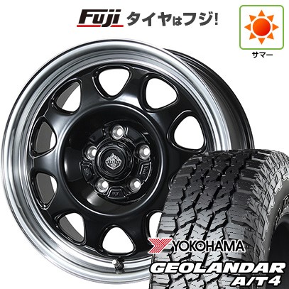 【新品】デリカD5 夏タイヤ ホイール4本セット 245/70R16 ヨコハマ ジオランダー A/T4 G018 RBL トピー ランドフット SWZ 数量限定 7J 16インチ(送料無料)|フジ スペシャルセレクション