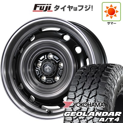 【新品】デリカD5 夏タイヤ ホイール4本セット 245/70R16 ヨコハマ ジオランダー A/T4 G018 RBL トピー ランドフット XFG 数量限定 7J 16インチ(送料無料)|フジ スペシャルセレクション