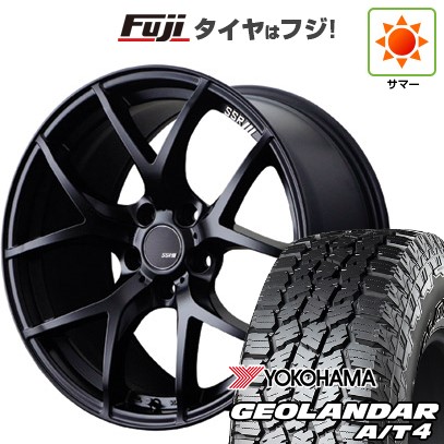 【新品国産車用5穴114.3】 夏タイヤ ホイール4本セット 235/60R18 ヨコハマ ジオランダー A/T4 G018 RBL SSR GT GTV03 8J 18インチ(送料無料)|フジ スペシャルセレクション