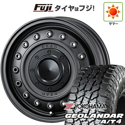 【新品 軽自動車】N-BOX タント スペーシア 夏タイヤ ホイール4本セット 155/65R14 ヨコハマ ジオランダー A/T4 G018 RBL クリムソン ディーン コロラド 4.5J 14インチ(送料無料)
