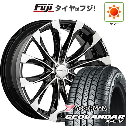 【新品国産車用6穴139.7】 夏タイヤ ホイール4本セット 265/40R22 ヨコハマ ジオランダー X-CV G057 WALD ヴァルド ジャレット J11-C 1/6 10.5J 22インチ(送料無料)|フジ スペシャルセレクション