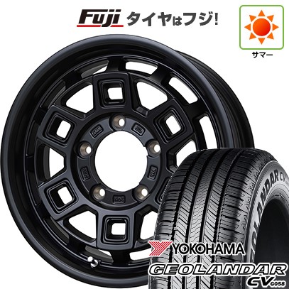 【新品】ジムニーシエラ/ジムニーノマド 夏タイヤ ホイール4本セット 215/70R16 ヨコハマ ジオランダー CV G058 ホットスタッフ マッドクロス アイヴァー 6J 16インチ(送料無料)