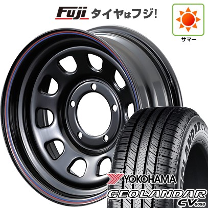 【新品】ジムニーシエラ/ジムニーノマド 夏タイヤ ホイール4本セット 215/70R16 ヨコハマ ジオランダー CV G058 モーターファーム デイトナ 16インチ(送料無料)|フジ スペシャルセレクション